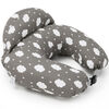 Momcozy Nursing Pillow Grey Clouds